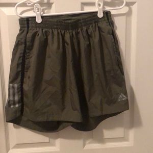 Mens Olive Green Adidas Shorts